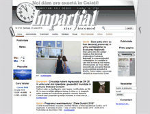 Tablet Screenshot of impartial.ro